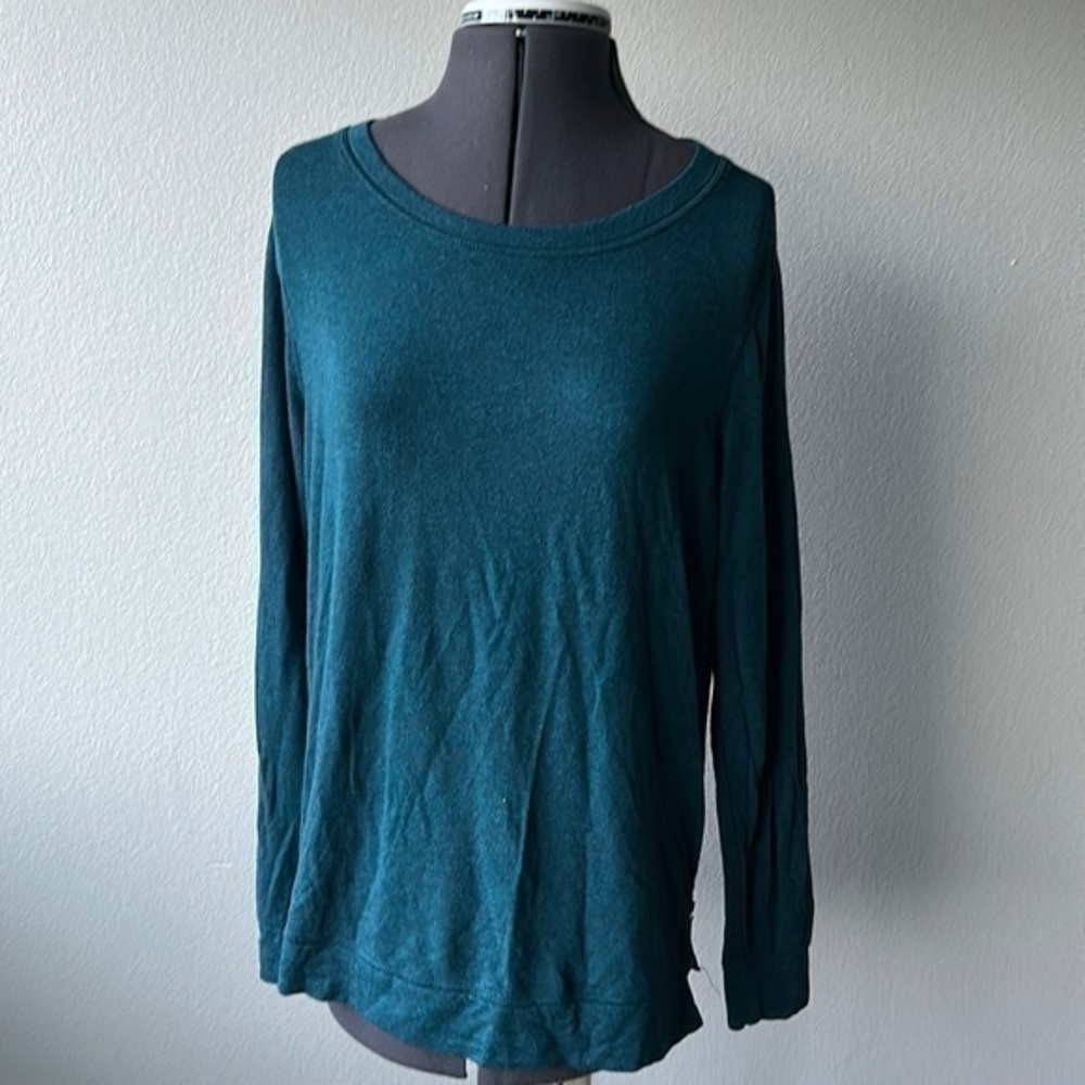 Matty M top soft balletcore green size Medium zipper sides